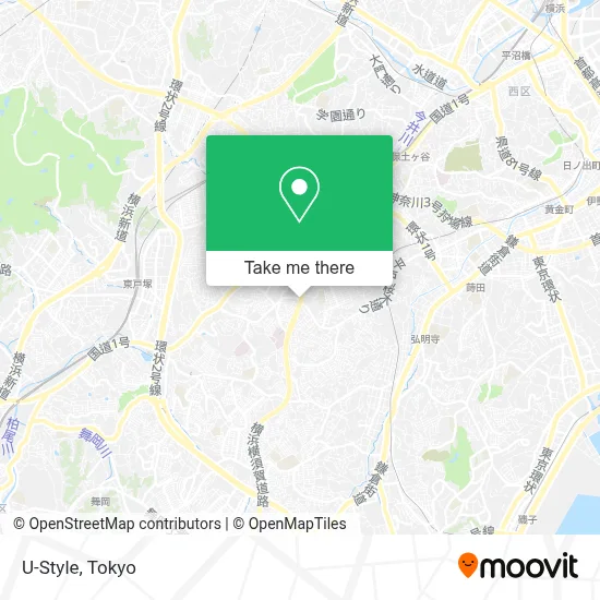 U-Style map