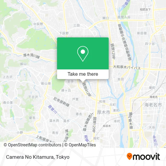 Camera No Kitamura map