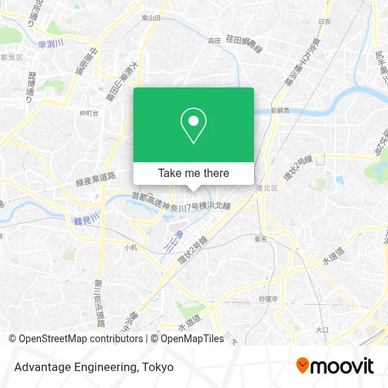 Advantage Engineering map
