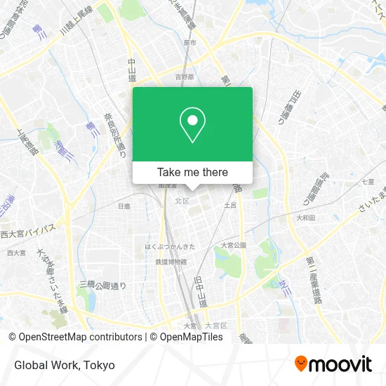 Global Work map