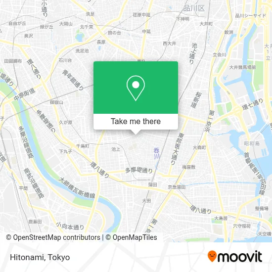Hitonami map