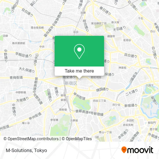 M-Solutions map