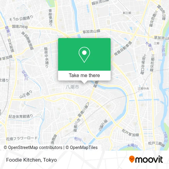Foodie Kitchen map