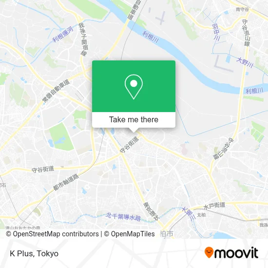 K Plus map