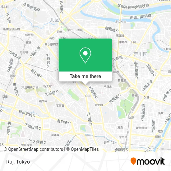 Raj map