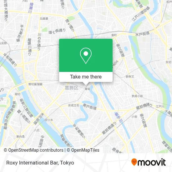 Roxy International Bar map