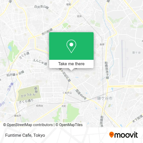 Funtime Cafe map