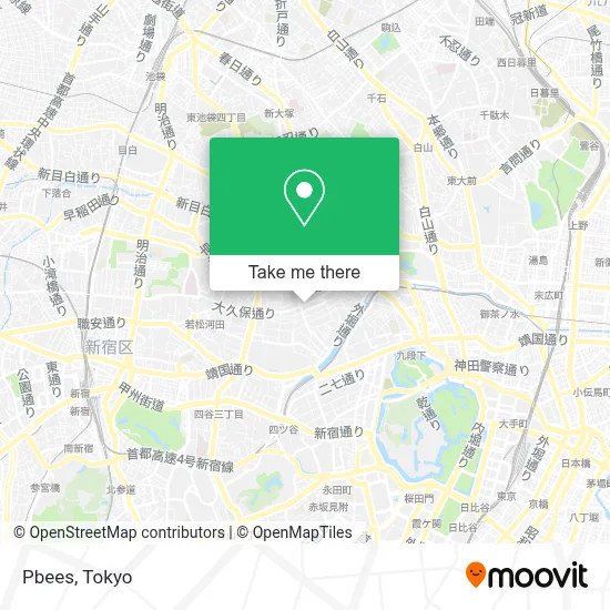 Pbees map