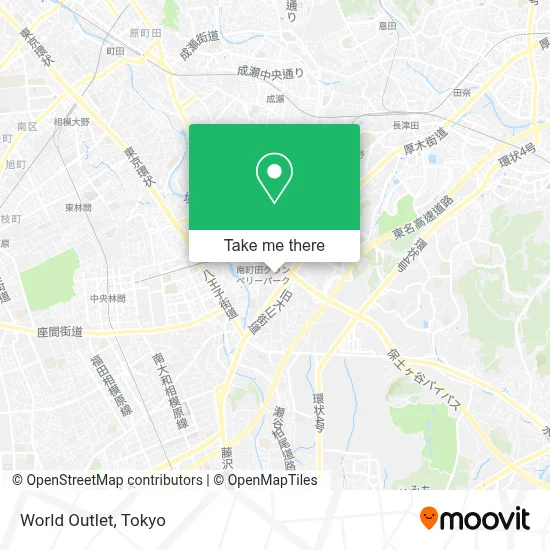 World Outlet map