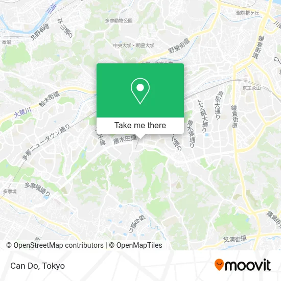 Can Do map