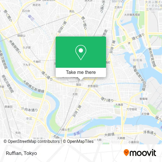 Ruffian map