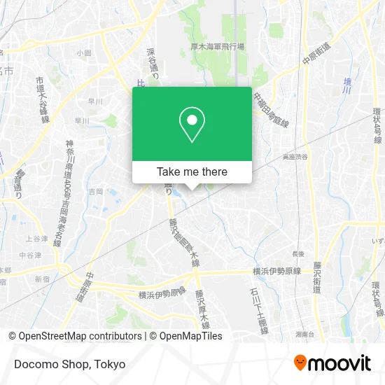 Docomo Shop map