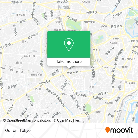 Quiron map
