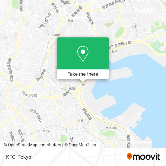 KFC map