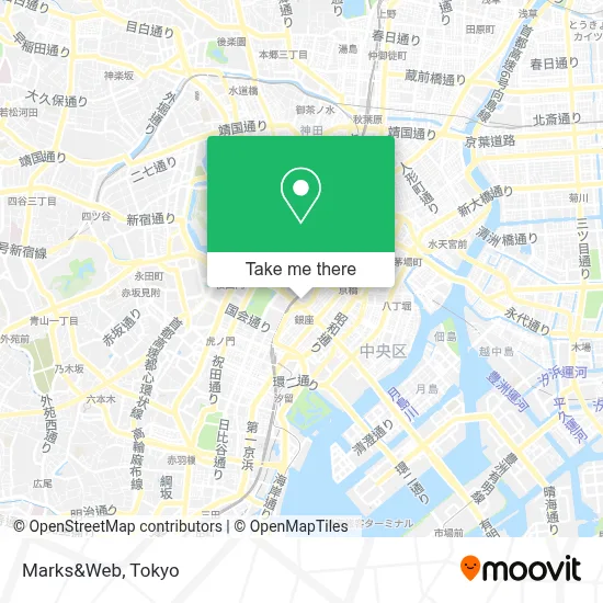 Marks&Web map