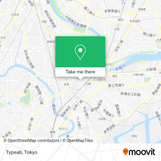 Typeab map