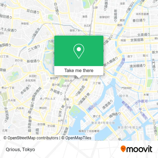 Qrious map