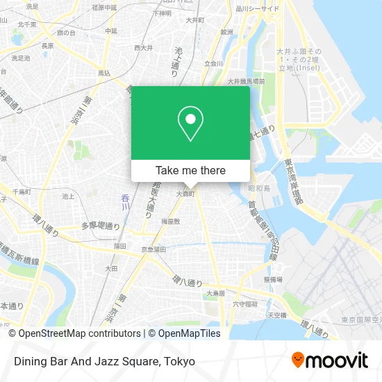 Dining Bar and Jazz Square map