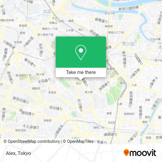 Alex map