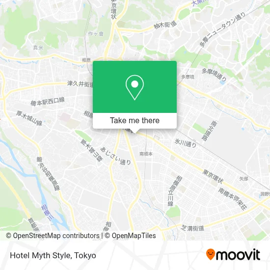 Hotel Myth Style map