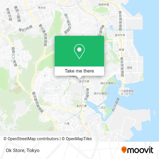 Ok Store map