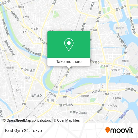 Fast Gym 24 map