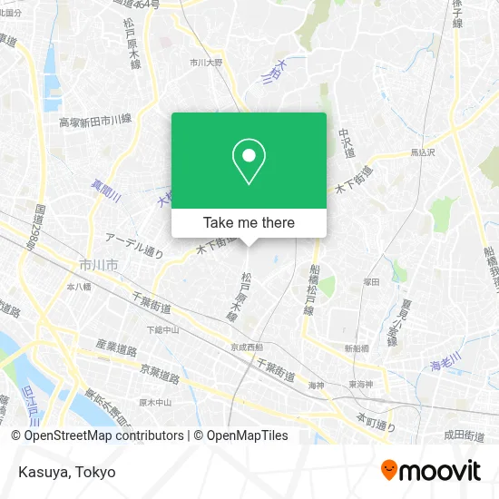 Kasuya map