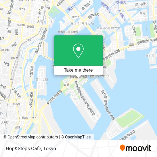 Hop&Steps Cafe map