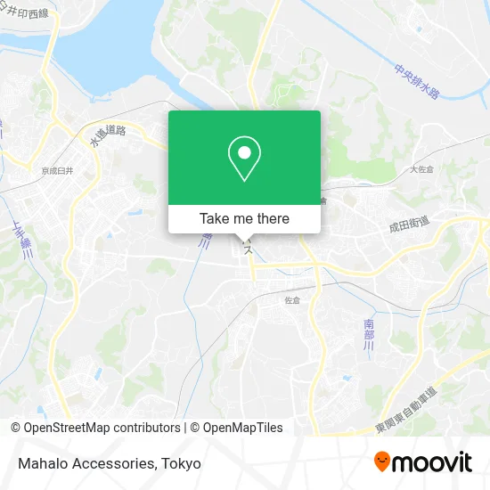Mahalo Accessories map