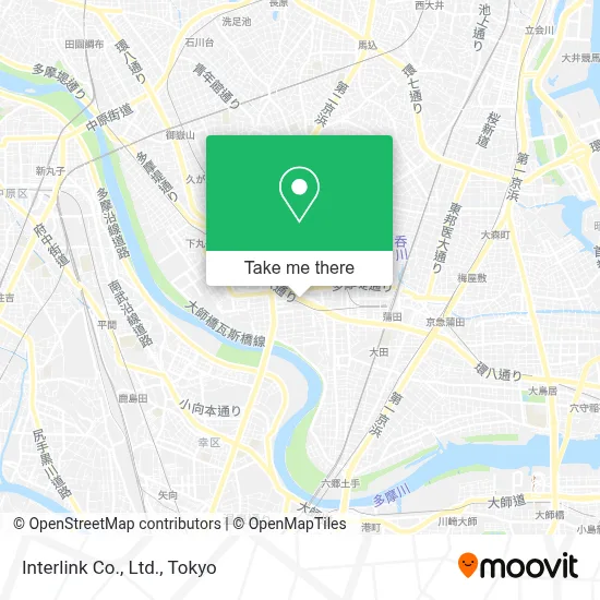 Interlink Co., Ltd. map