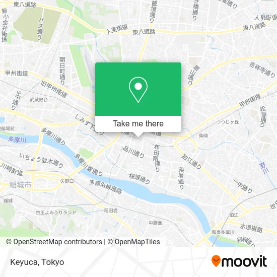 Keyuca map