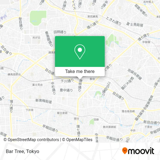 Bar Tree map