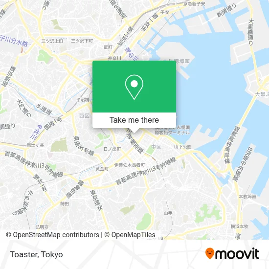 Toaster map