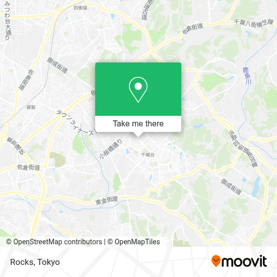 Rocks map