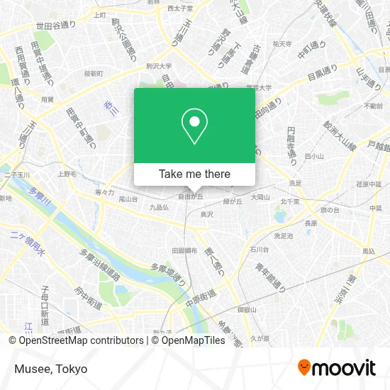 Musee map