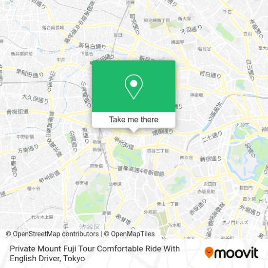 Private Mount Fuji Tour Comfortable Ride With English Driver map