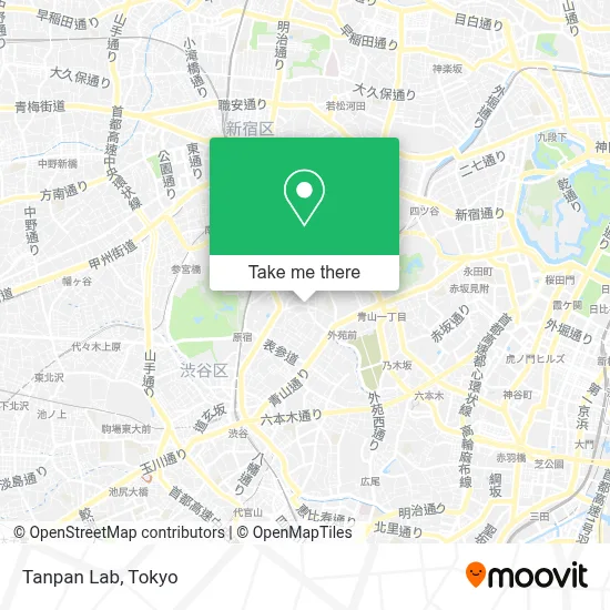 Tanpan Lab map