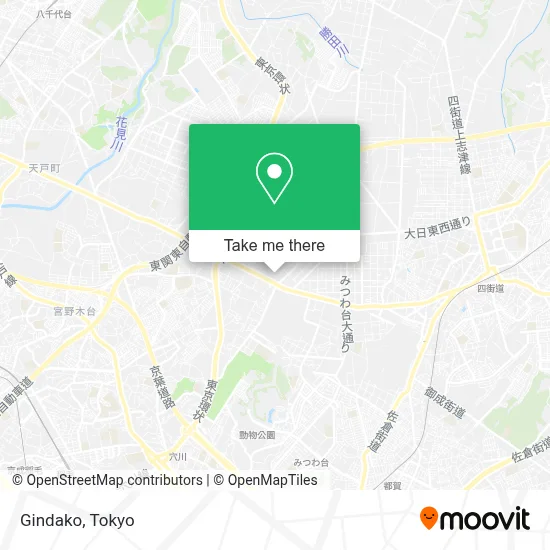 Gindako map