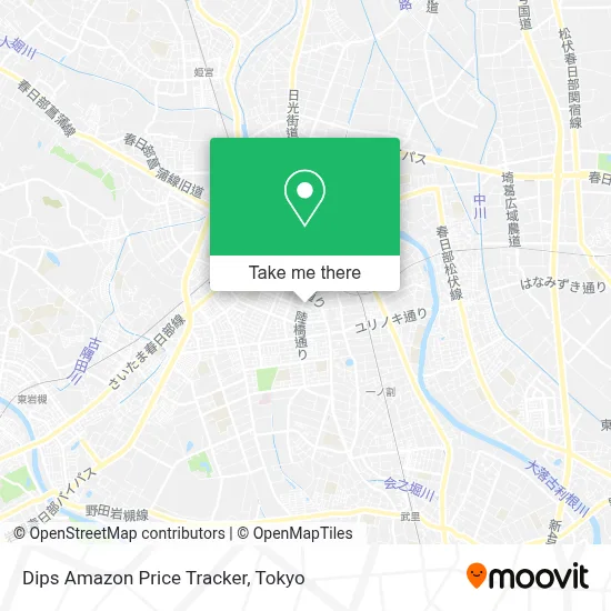 Dips Amazon Price Tracker map