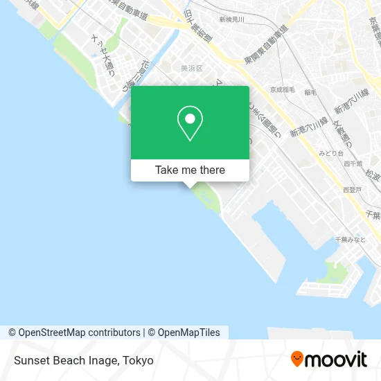 Sunset Beach Inage map