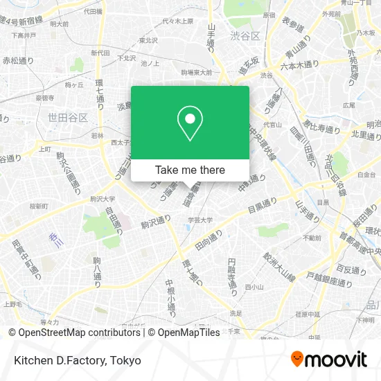 Kitchen D.Factory map