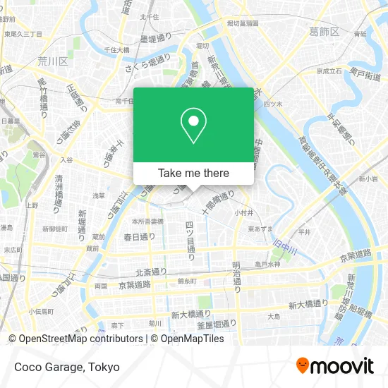 Coco Garage map