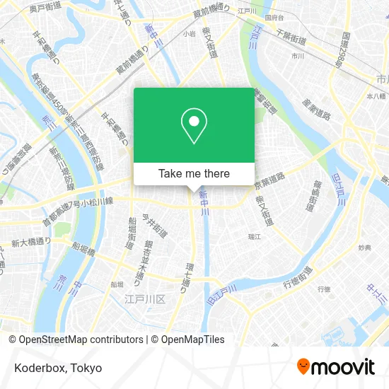 Koderbox map