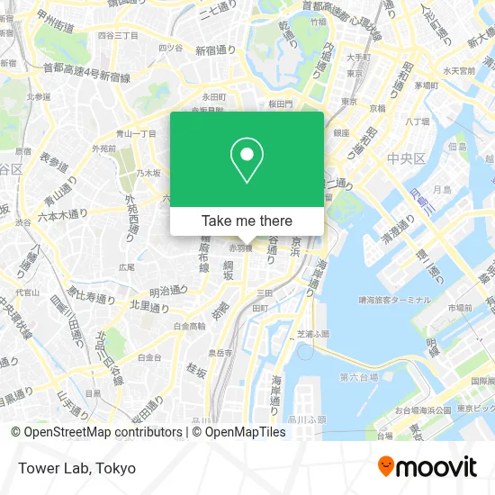 Tower Lab map