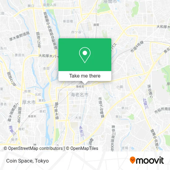 Coin Space map