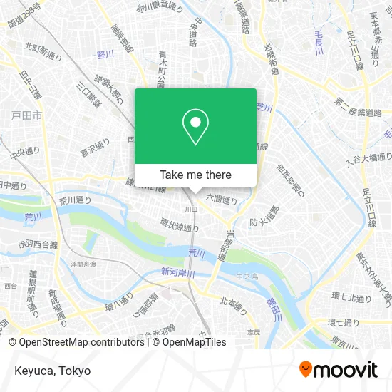 Keyuca map
