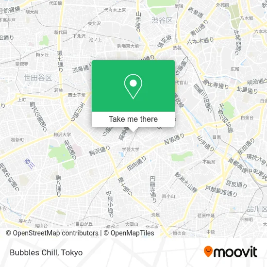 Bubbles Chill map