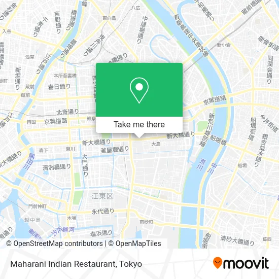 Maharani Indian Restaurant map