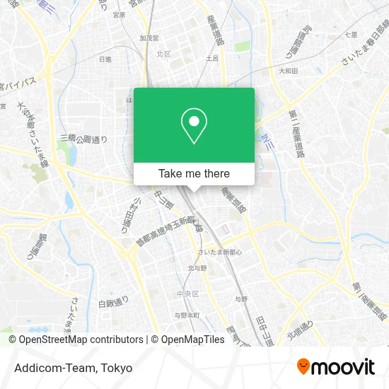 Addicom-Team map