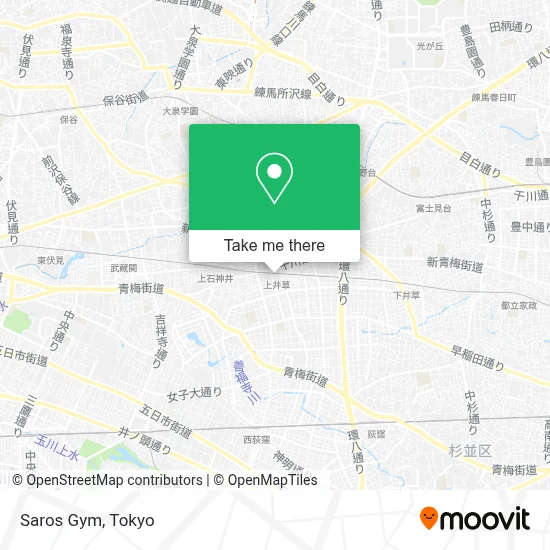 Saros Gym map